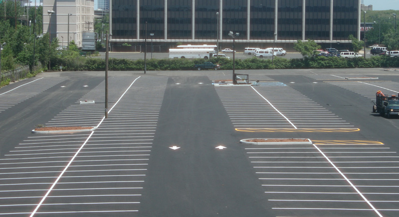 Straight Edge Striping - Parking Lots Image | ProView